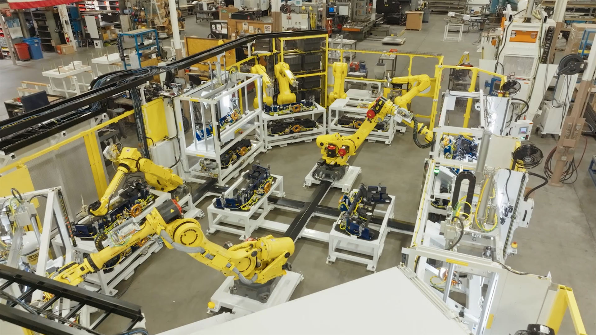 Fully Automated Robotics Cell Industrial Automation Grand Rapids MI